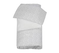 PASITO A PASITO Set Completo Piumone Per Lettino 120 Little Bloom Grigio