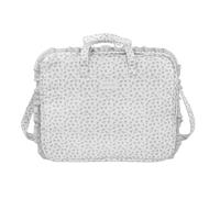 Pasito a Pasito VALIGIA CON TRACOLLA LITTLE BLOOM FIORI GRIGIO