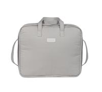 PASITO A PASITO Valigia Little Bloom Vichy Grigio