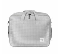 PASITO A PASITO Valigia Per Andare In Clinica I Love Vichy Grigio