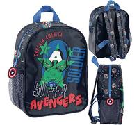 PASO Avengers Zaino per la scuola Unisex - Bambini e ragazzi