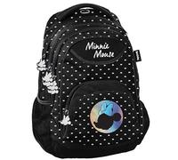 PASO DM22UU-2708, Zaino per la scuola BeUniq MINNIE BLACK, Multicolor