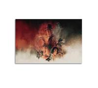 PASOFENE Poster decorativo da parete del film Indiana Jones 5, poster decorativo da parete su tela, stampa artistica moderna, per camera da letto, per camera da letto (50 x 75 cm)