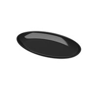 Pasolini - Vassoio ovale linea Lucca melammina 530x325x50h mm piedini silicone