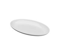 Pasolini - Vassoio ovale linea Lucca melammina 530x325x50h mm piedini silicone