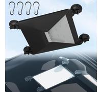 PASONOMI Starlink Mini supporto a ventosa con custodia in silicone liquido, Starlink Mini supporto con ventose forti, fissaggio sicuro per finestrini auto e sole