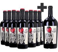 Pasqua 9 +1 Magnum GRATIS Desire Lush & Zin, Primitivo 2023 - 9 x 0,75 L + 1,5 L