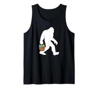 Pasqua Bigfoot Tenendo Un Cesto di Pasqua Canotta