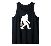 Pasqua Bigfoot Tenendo Un Cesto di Pasqua Canotta