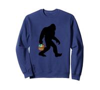 Pasqua Bigfoot Tenendo Un Cesto di Pasqua Felpa