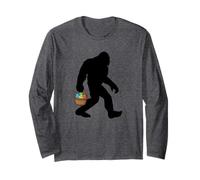 Pasqua Bigfoot Tenendo Un Cesto di Pasqua Maglia a Manica