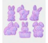 Pasqua Conigli - bunny - Uova - Formine - Cookie Cutter - Taglia biscotti PDZ