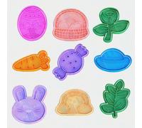 Pasqua Conigli - Carota - Uova - Formine - Cookie Cutter - Taglia biscotti PDZ