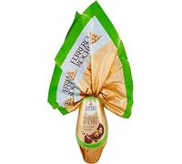 Pasqua D'Or 340 Grammi Cioccolato al Latte con Nocciole -Ferrero Rocher- 4 Praline all'interno con adesivo Zeus Party