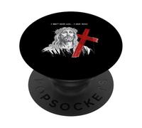 Pasqua Gesù Non ho bisogno di fortuna... I H Fede Basata per Pasqua PopSockets PopGrip Adesivo