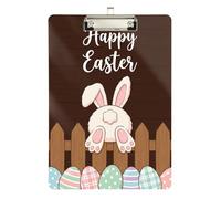 Pasqua Illustrazione Decorativa Verticale Dentale Appunti Impermeabile per Calcio Softball Coaching Dimensioni 9 x 12.5 Tabla para escribir con Clip