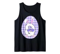 Pasqua Lettera Q Nome Iniziale Monogramma Bunny Egg Primavera Carino Canotta