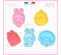Pasqua pulcino pecora bambina Formine - Cookies Cutter - Taglia biscotti