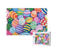 Pasqua Puzzle 1000 Pezzi,Uova Di Pasqua Puzzle Adatto ad Adulti e Principianti,Giochi Divertenti/Sfidanti/Impossible,DIY Hobby Creativi per Adulti Attività Artigianali,Regali per Uomini/Donne M-583