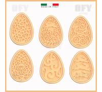 Pasqua Uova ornamentali Formine - Cookie Cutter - Taglia biscotti PDZ