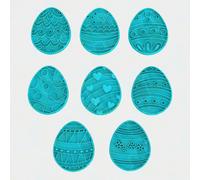 Pasqua Uova ornamentali Formine - Cookie Cutter - Taglia biscotti PDZ mod.3