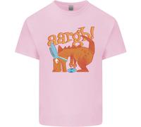 Pasqua Uova T- Rex come Un Coniglietto Dinosauro Divertente T-Shirt Bambini