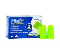 Plus+ Tappi Auricolari Anatomici Scudo 3 Coppie