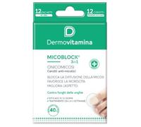 PASQUALI Srl MICOBLOCK ONICOMICOSI PATCH CEROTTO ANTI MICOTICO 12 PEZZI