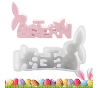 pasquali, per resina epossidica, riutilizzabili, resistenti agli, per decorazioni a forma di lepre pasquale, per decorazioni in resina, lettere, famiglia, amici, casa, celebrazioni
