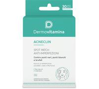 Dermovitamina Spot Patch Anti-imperfezioni - Acneclin - Patch Brufoli - Pimple Patch - Trattamento Localizzato Acne, Brufolo e Punti Neri - Riduce le imperfezioni - Assorbe il Sebo - 30 pezzi
