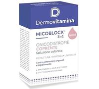 Dermovitamina Smalto curativo Micoblock 3in1 Coprente Onicodistrofie Nude 8 ml