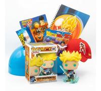 Pasqualone DragonBall Blu con 5 Sorprese Garantite per Bambini 3-6 Anni | Uovo Pasqua Giocattolo 40x30 cm Senza Cioccolato | Personaggio POP, 2 Set Action Figure, Cappellino | Pasqua 2026