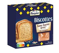 Pasquier | fette biscottate integrali senza zuccheri aggiunti 300 g | Set (3 pezzi) | Spedizione gratuita