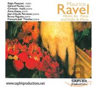 Pasquier:Poulet:Pennetier - RAVEL:WORKS FOR VIOLIN