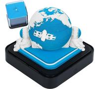 Pass Pat Di Memo 3d Calendario Earth Astronauti Note Di Carta Per Memo 3d Terra Con Decorazione Del Desktop Leggero a Led