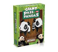 PASS THE PIGS Giant Pass the Pandas Dice Game, il classico gioco di feste e viaggi ora con un paio di panda gonfiabili, otterrai uno snoozer o un paraurti? È un ottimo regalo per bambini dai 6 anni in