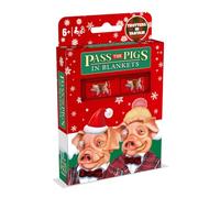 PASS THE PIGS in Blankets Dice Game, Il classico gioco di feste e viaggi, otterrai un Jowler pendente? Un doppio snouter?, primo a 100 punti vince, ottimo regalo per bambini dai 6 anni in su