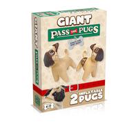 Pass the Pugs Dice Game, bounce the inflatable pugs around the garden, house, po