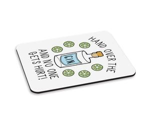 Passa Il Gin E Nessuno Si Fa Male PC Mouse Pad - Divertente Ubriaco
