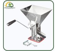 PASSA POMODORO MANUALE IN ACCIAIO INOX 18/10 GULLIVER OMAC RULLO IN ALLUMINIO