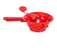 Passa tutto Per pomodoro Legumi Verdura Frutta Zuppe Vellutate Manuale 2 dischi in acciaio inox CM24 schiaccia trita con piedini (CM24)