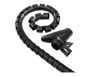 Passacavi Hama 00220997 Tubo flessibile a spirale Nero