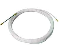 Passacavi nylon bianco 4 mm 15 m. Materiale resistente, facile da installare. Progettato per: organizzare cavi e gestire impianti elettrici.