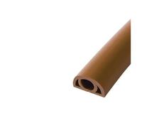 Passacavi Pavimento Copricavo da pavimento Protezione autoadesiva for cavo Prolunga Protezione for condotto di cablaggio Fessura for cavo Nasconditore for cavi Organizzatore(D40 Brown)