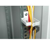 PASSACAVI PER ARMADI RACK 100X45 MM. CONFEZIONE 10 PEZZI - COLORE GRIGIO RAL 703