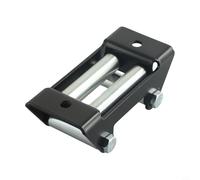 Passacavo a rullo per argano con capacità di 907,2 kg, per ATV, UTV fuoristrada, guida cavi multidirezionale a 4 vie, telaio in acciaio resistente con rulli resistenti (2041,2 kg)