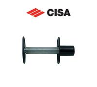 Passacavo a scomparsa CISA con flessibile a molla in acciaio cromato per serrature per porte blindate e porte automatiche, serrature motorizzate e maniglioni antipanico motorizzati art. 0651500