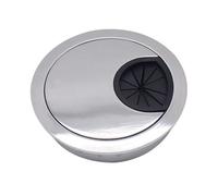 Passacavo da scrivania con sega a tazza, 10 pezzi, per scrivania da 50 mm, 60 mm, 80 mm, in metallo, per ordinare cavi, accessori per la casa