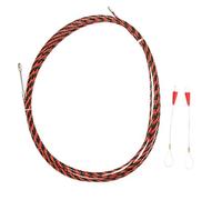 Passacavo Elettrico, Strumento con 2 Fermacavi, 20M - Flessibile e Resistente, Ideale per Elettricisti e Telecomunicazioni (15 M (inclusi due cablaggi))