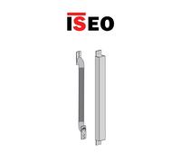 Passacavo flessibile in acciaio cromato, da incasso, per aperture fino a 90°